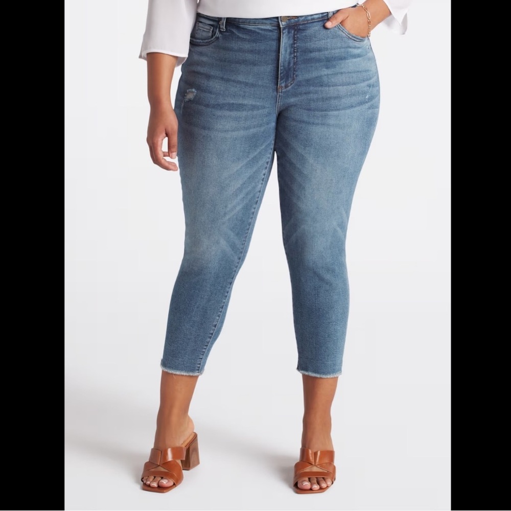 NWT Kut From The Kloth Ellen Crop Skinny Jean in Fashion
